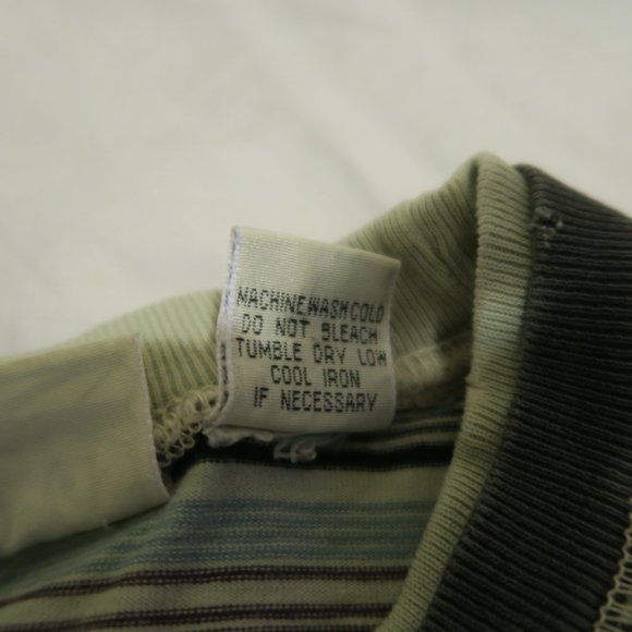 VTG Rhinoceros Sportswear Striped T-Shirt Multi - Picture 4 of 9